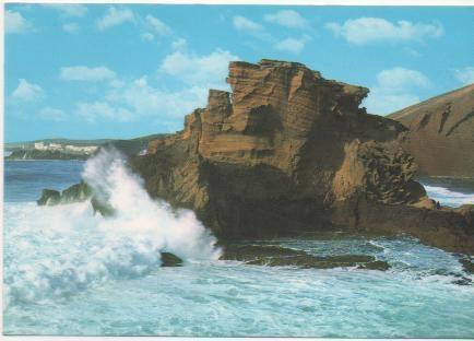 Postal E00590: El Golfo. Lanzarote