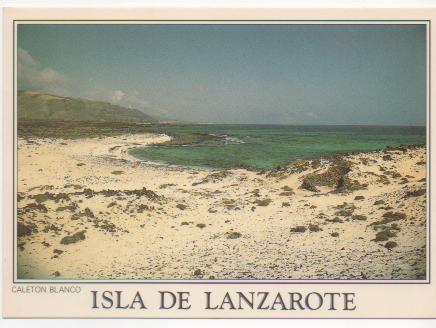 Postal E00596: Caletón Blanco, Lanzarote