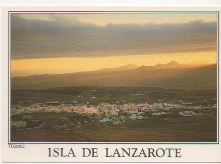 Postal E00597: Teguise, Lanzarote