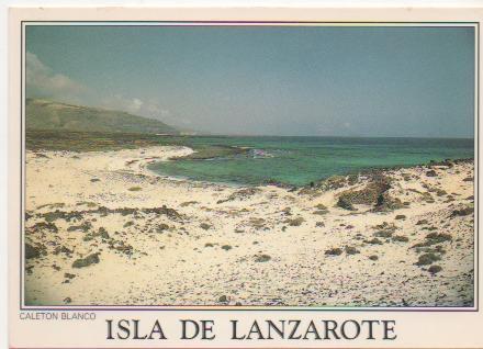 Postal E00598: Caletón Blanco, Lanzarote