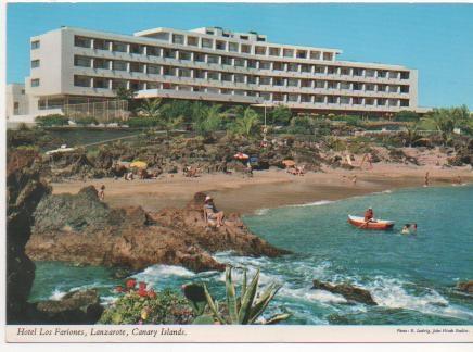 Postal E00604: Hotel los Fariones, Lanzarote