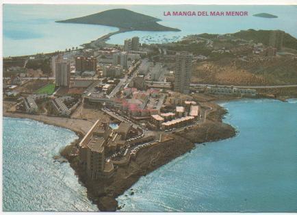 Postal E00555: La Manga del Mar Menor Cartagena