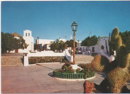 Postal E00564: Plaza Yaiza, Lanzarote