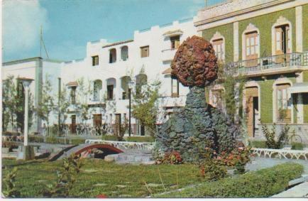 Postal E00566: Monolito volcánico, Lanzarote