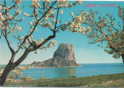 Postal E00572: Peñon de Ifach, Calpe, Alicante