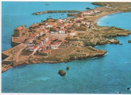 Postal E00573: Isla de Tabarca, Alicante