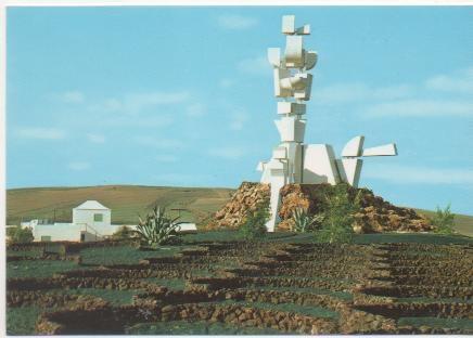 Postal E00576: Monumento al campesino, Lanzarote