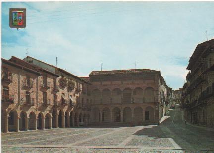 Postal E00648:Plaza Mayor, Sigüenza, Guadalajara