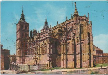 Postal E00654: Catedral de astorga, León