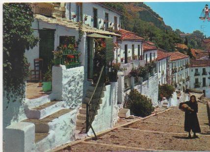 Postal E00658: Subida a Gibralfaro, Málaga