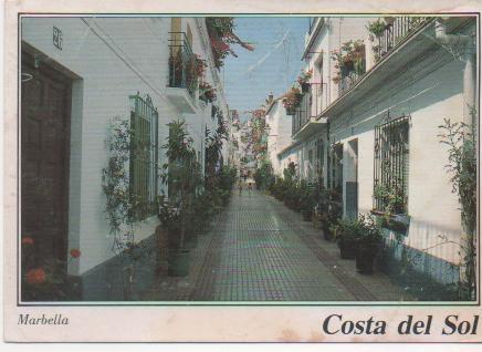 Postal E00635: Costa del Sol Marbella