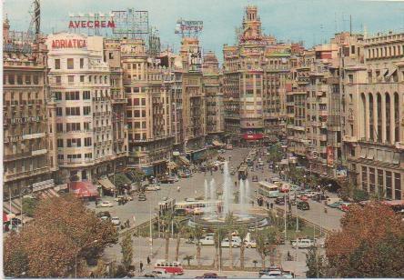 Postal E00609: Plaza del Caudillo, Valencia