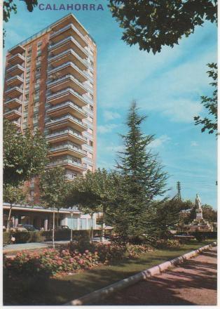 Postal E00618: Matrona y Jardines, Calahorra