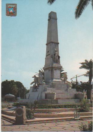 Postal E00622: Monumento a los Héroes de Cavite, Cartagena