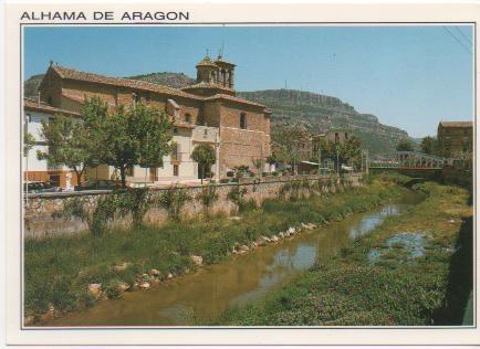 Postal E00623: Alhama de Aragon, Zamora