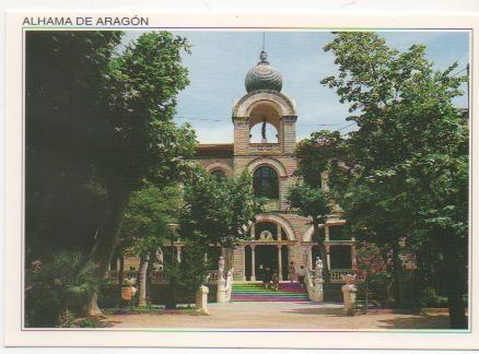 Postal E00625: Alhama de Aragon, Zaragoza
