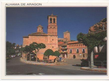 Postal E00626: Alhama de Aragón, Zamora