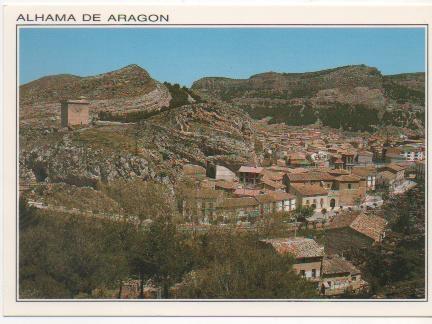 Postal E00627: Alhama de Aragón, Zamora