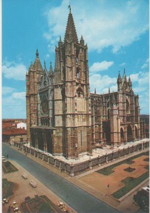 Postal E00922: Catedral de León