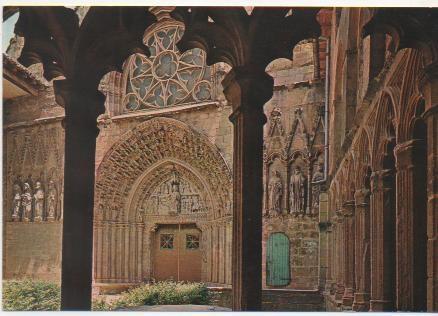Postal E00925: Santa María, Oliete, Navarra