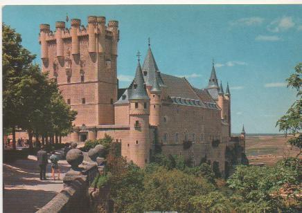 Postal E00927: Alcázar de Segovia