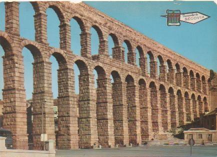 Postal E00930: Acueducto Romano, Segovia