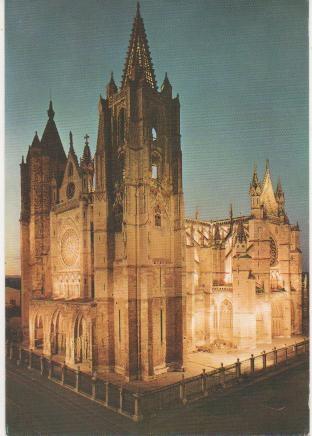 Postal E00933: Catedral de León