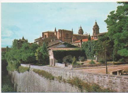 Postal E00935: Paseo de Ronda Pamplona