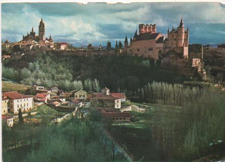 Postal E00931: Vista Segovia