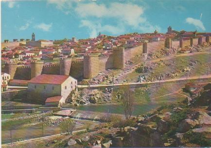Postal E00893: Murallas de Ávila