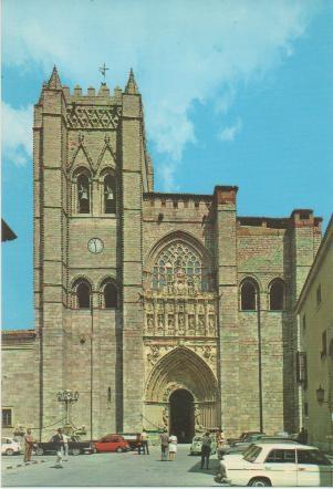 Postal E00902: Catedral,Ávila