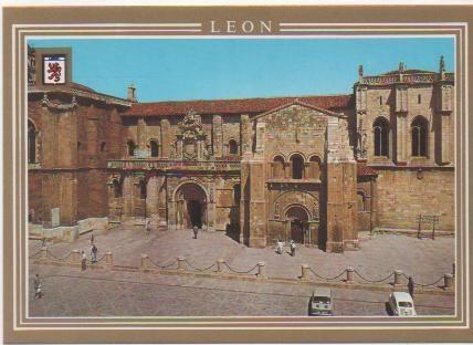 Postal E00908: Basílica San Isidro, León