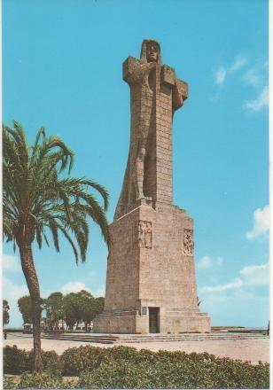 Postal E00914: Monumento a Colón, Huelva