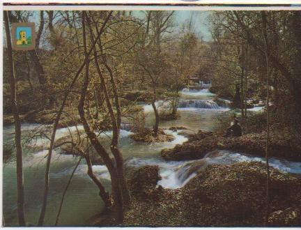 Postal E00975: Los Valdillos, Monasterio de Piedra, Zaragoza