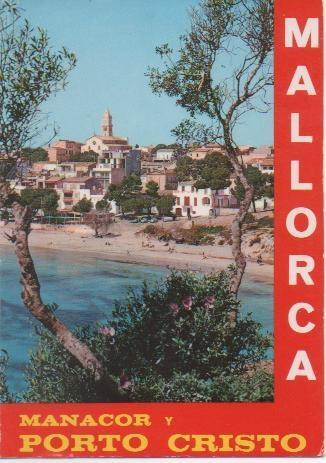 Postal E00989: Pueblo de Manacor, Mallorca
