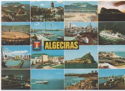 Postal E00952: Imágenes de Algeciras, Cádiz