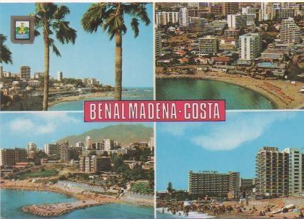 Postal E00954:  Imágenes de Benalmadena