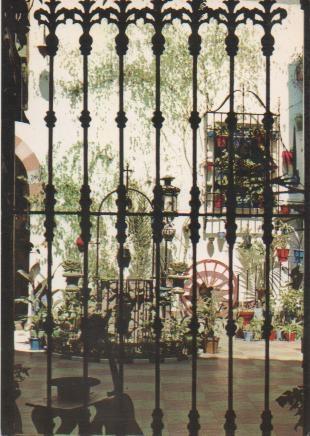 Postal E00956: Patio tipico Andaluz