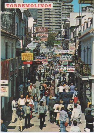 Postal E00960: Calle San Miguel, Torremolinos