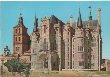 Postal E00887: Palacio Episcopal, Astorga