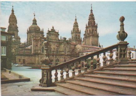 Postal E00805: Catedral Santiago de Compostela