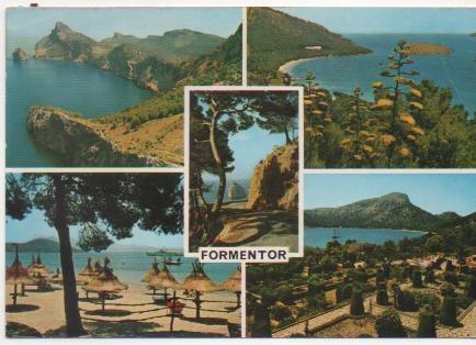 Postal E00822: Formentor, Mallorca