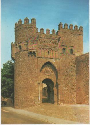 Postal E00829: Puerta del Sol, Siglo XV, Toledo