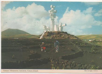 Postal E00802: Monumento al Campesino, Lanzarote