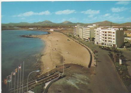 Postal E00799: Playa del Reducto, lanzarote