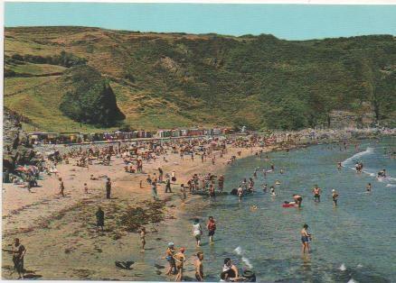 Postal E00864: Playa, Luarca