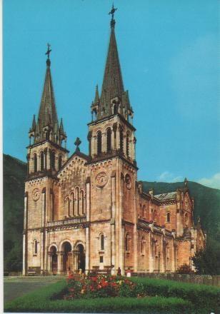 Postal E00866: Basilica de Covadonga