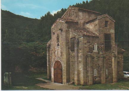 Postal E00883: San Miguel de Lillo, Oviedo