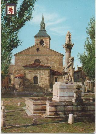 Postal E00886: Plaza del Mercado del Grano, León