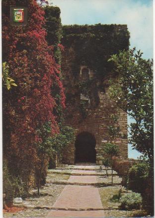 Postal E00875: Arco de Cristo, Alcazaba, Málaga